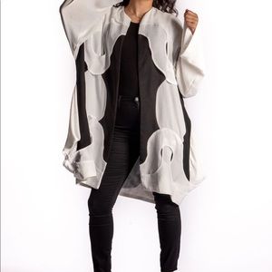 A Duster Oversized Jacket- Collage Duster